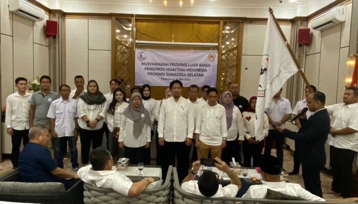 Pengurus Baru Muaythai Sumsel Diminta Hentikan Konflik Internal dan Perbanyak Jam Tanding Atlet