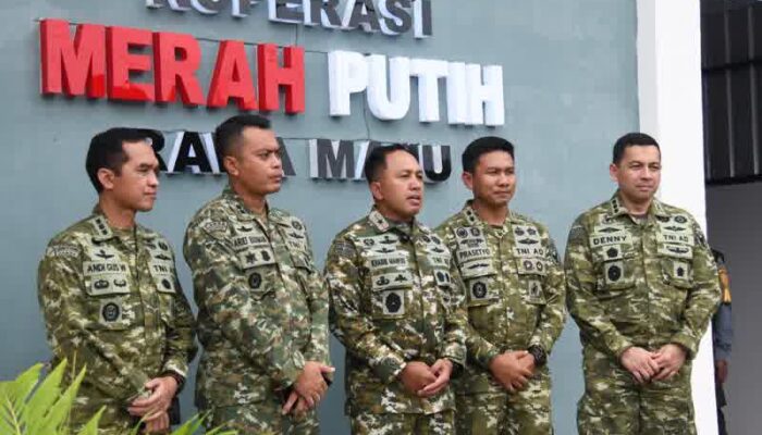 Peresmian Operasional 1.061 KDKMP, Danrem 044/Gapo : Koperasi Merah Putih Jadi Motor Penggerak Ekonomi Masyarakat