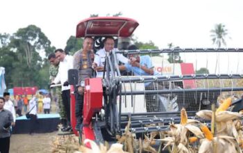 Sukseskan Program Kerja Presiden, Kapolda Sumsel Dorong Produktivitas Jagung Lewat Alsintan dan KUR