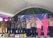 Polres OKU Timur Salurkan Ribuan Paket Bansos, Dukung Program Prioritas Presiden dan Kebijakan Kapolri