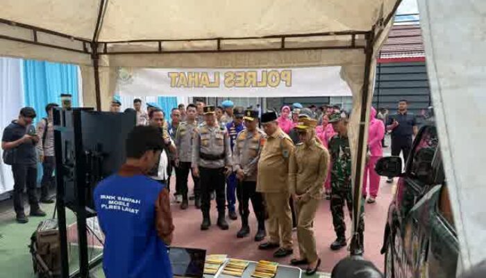 Polda Sumatera Selatan Dorong Kemandirian Ekonomi dan Ketahanan Pangan Melalui Bank Sampah Mobile Polres Lahat