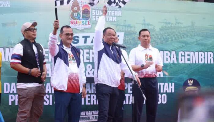 Wagub Sumsel Cik Ujang: HUT ke-80 Sumsel Jadi Momentum Mengenang Perjuangan dan Mendorong Hidup Sehat