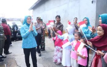 Ketua TP PKK Sumsel Feby Deru Resmikan Rumah Dilan Naga Berkarya di OKU