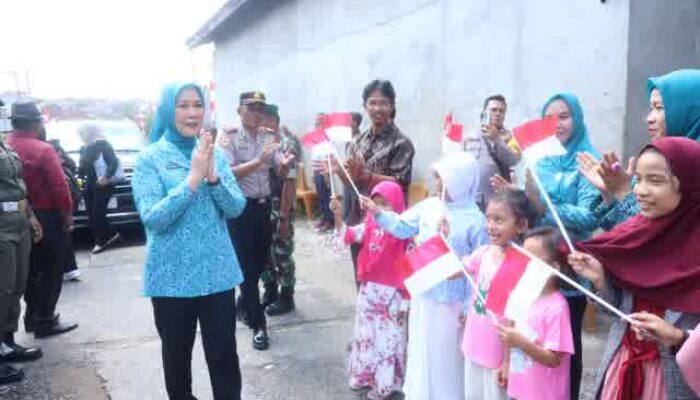 Ketua TP PKK Sumsel Feby Deru Resmikan Rumah Dilan Naga Berkarya di OKU