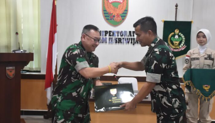 Kodam II/Swj Gelar Taklimat Akhir Audit Kinerja, Tekankan Evaluasi Objektif dan Transparansi