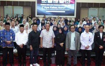 Wagub Sumsel Cik Ujang Tegaskan Guru Tak Tergantikan oleh AI di Seminar Hardiknas 2026