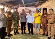 Wujudkan Presisi Polri, Polres Muratara Bagikan Sembako dan Bedah Rumah Warga