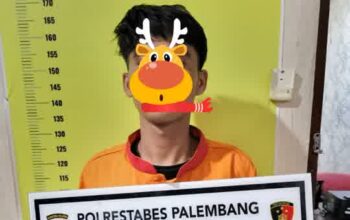 Polrestabes Palembang Bekuk Komplotan Begal Bersenjata Tajam, Empat Pelaku Diburu