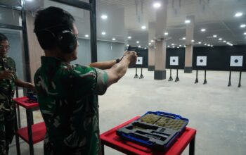 Kodam II/Sriwijaya Resmikan Lapangan Tembak Pistol Indoor Modern Ksatria Sriwijaya
