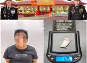 Sabu 1,05 Gram Disita, Pengedar di OKU Timur Tak Berkutik Saat Dibekuk Polisi