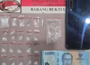 Pengedar Sabu 20 Paket Dibekuk Pukul 02.30 WIB di Jalan Letnan Mukmin Palembang