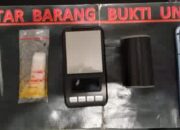 Polrestabes Palembang Akhiri April 2026 dengan Bekuk Pengedar Sabu Bersenjata Timbangan di Jakabaring Palembang