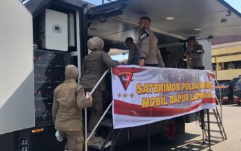 Kawal Mayday 2026, Polda Sumsel Hadirkan Dapur Lapangan dan Layanan Kesehatan Gratis bagi Buruh
