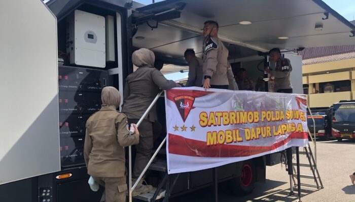 Kawal Mayday 2026, Polda Sumsel Hadirkan Dapur Lapangan dan Layanan Kesehatan Gratis bagi Buruh