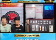 Polisi Bongkar Rumah Pengedar Sabu di OKU, Dua Pelaku Ditangkap dengan Barang Bukti Lengkap