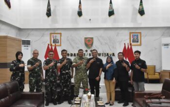 Kasdam II/Swj Terima Audiensi Kabiro Detik.com, Perkuat Kerjasama Publikasi