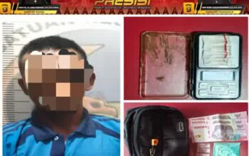 Pirex Berisi Sabu Masih Tergeletak di Lantai, Polres Prabumulih Bekuk