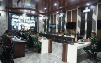Kasdam II/Swj Terima Paparan Danrem dan Dandim 0418/Palembang Terkait Pembangunan KDKMP