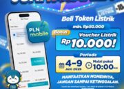 Beli Token Listrik di PLN Mobile, Nikmati Kesempatan Meraih Voucher Listrik
