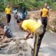 Lewat Program BELIDA, Polsek Jayaloka Perbaiki Tanggul Jembatan demi Keselamatan Warga Purwodadi