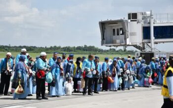 Debarkasi Palembang Sudah Pulangkan 1.770 Jemaah, Kloter 4 Tiba Sabtu Siang