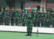 Tegakkan Profesionalisme, Asops Kasdam II/Swj Pimpin Upacara dan Defile Pasukan Makodam II/Swj
