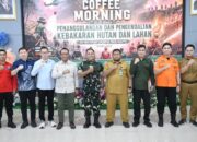 Coffee Morning Korem 044/Gapo, Wujudkan Kolaborasi Penanggulangan Karhutla di Sumsel