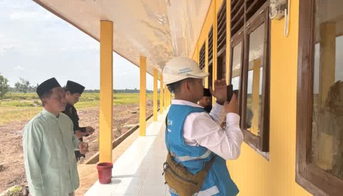 PLN Peduli Bangun Harapan di Air Saleh, Sekolah Baru Siap Buka Akses Pendidikan bagi Generasi Muda Banyuasin