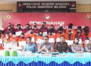 Komitmen Berantas Narkoba, Polda Sumsel Musnahkan Barang Bukti Hasil Pengungkapan di Sejumlah Daerah