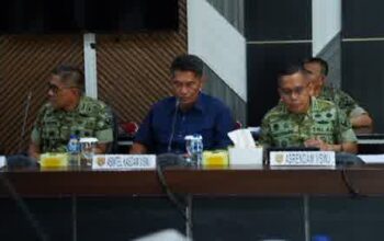 Sinergi TNI AD : Kasdam II/Swj Ikuti Rapat Evaluasi Tuksat Brigif dan Yonif Bersama Wakasad