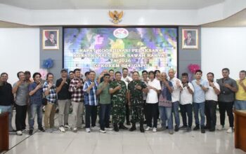 Tak Sekedar Asal Jalan, Danrem 044/Gapo Tekankan Kualitas dan Akuntabilitas Cetak Sawah