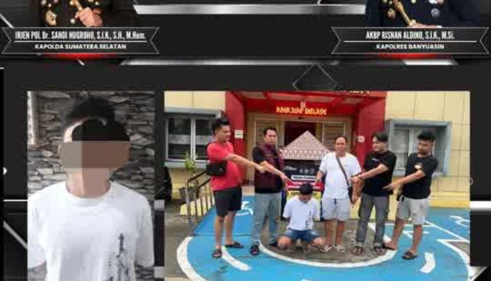 Polda Sumsel Tangkap Pelaku Curas Bermotif Dendam di Perkebunan Banyuasin