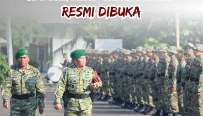 475 Siswa SPPI KDKMP Resmi Dibuka, Danrindam II/Sriwijaya Tekankan Disiplin dan Semangat Pengabdian