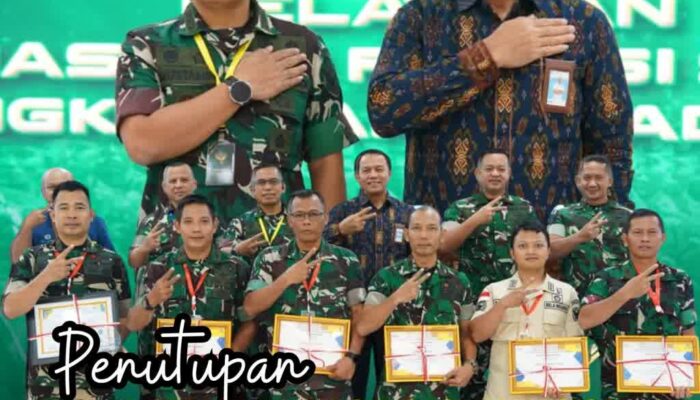 Asrendam II/Sriwijaya Tutup Pelatihan Tugas dan Fungsi Satker TA 2026