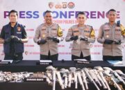 77 Senjata Api Rakitan Diserahkan Warga, Polres OKI Amankan 3 Pelaku di Pekan Pertama Ops Senpi Musi 2026