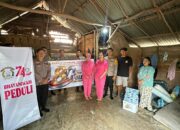 Polda Sumsel Wujudkan Kepedulian Sosial, Salurkan Bantuan Kemanusiaan untuk Anak Penderita Hidrosefalus di Muba