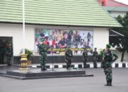 Melalui Upacara Bendera, Korem 044/Gapo Tanamkan Disiplin dan Jiwa Nasionalisme