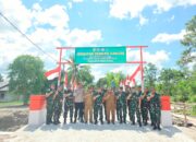 Konektivitas Dua Desa Pulih, Pangdam II/Sriwijaya Tinjau Langsung Jembatan Perintis Garuda