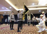 Kapolda Sumsel Pimpin Upacara Pemuliaan Nilai Tribrata dan Pencucian Pataka Atidhira Wira Bhakti Jelang Hari Bhayangkara ke-80
