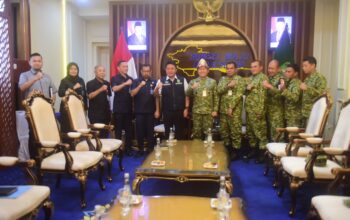 Herman Deru Sambut Danlanud Sri Mulyono Herlambang Baru, Tegaskan Komitmen Perkuat Sinergi untuk Sumsel
