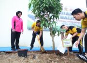 Polda Sumsel Luncurkan Gerakan Tanam 10.000 Pohon Serentak Sambut Hari Bhayangkara ke-80