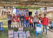Polres Empat Lawang Hadir untuk Korban Kebakaran, Salurkan Bantuan di Muara Pinang
