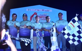 Dandim 0418 Palembang Hadiri Mandiri Ampera Tourism Run 2026, Ribuan Pelari Ramaikan BKB