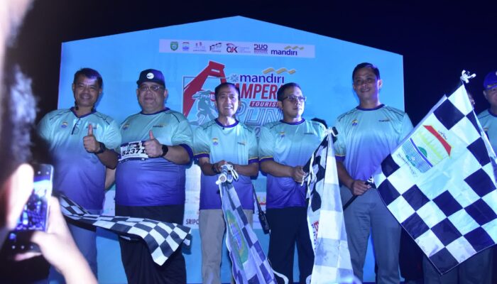 Dandim 0418 Palembang Hadiri Mandiri Ampera Tourism Run 2026, Ribuan Pelari Ramaikan BKB
