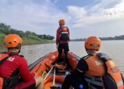 Terseret Arus Saat Menyeberang Sungai Ogan, Wili Masih Dalam Pencarian Tim SAR Gabungan