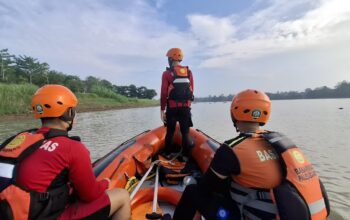 Terseret Arus Saat Menyeberang Sungai Ogan, Wili Masih Dalam Pencarian Tim SAR Gabungan
