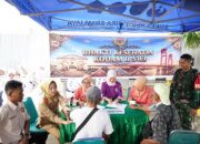 Kodam II/Sriwijaya Gelar Bhakti Kesehatan dan Bagikan Sembako di Benteng Kuto Besak Palembang