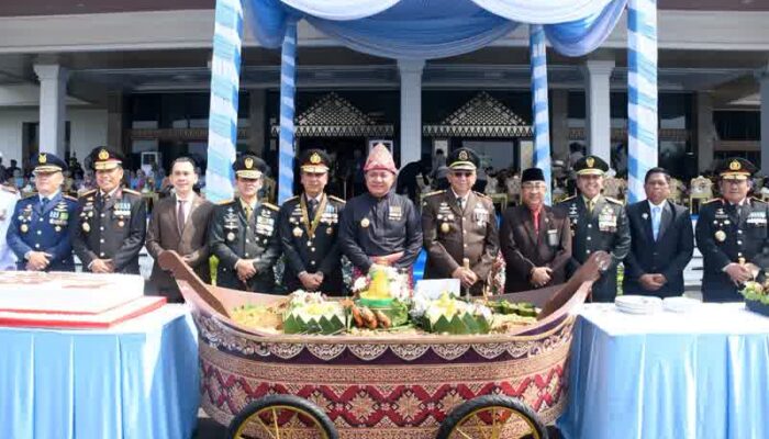 Hadiri Upacara Hari Bhayangkara Ke-80, Danrem 044/Gapo Apresiasi Pengabdian Polri