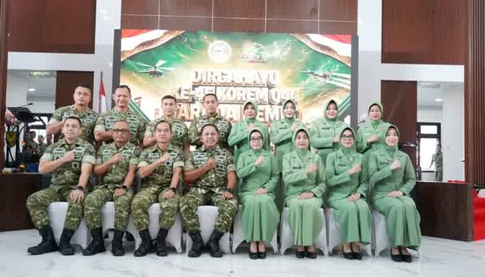 Puncak HUT Ke-45 Korem 044/Gapo, Bukan Sekadar Seremonial Tapi Momentum Evaluasi