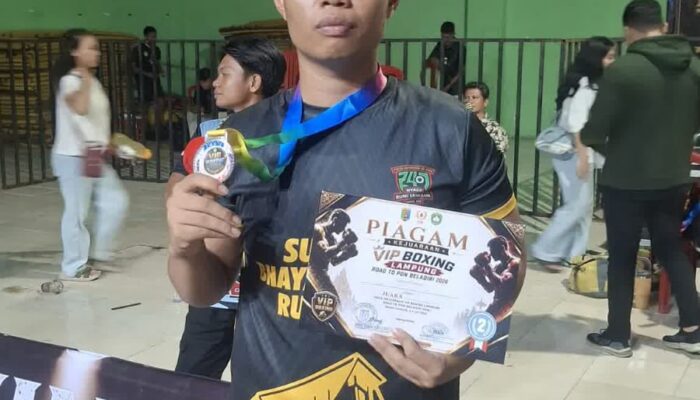 Prestasi Membanggakan, Personel Polda Sumsel Naik Podium di Kejuaraan Tinju Amatir Road to PON Bela Diri 2026
